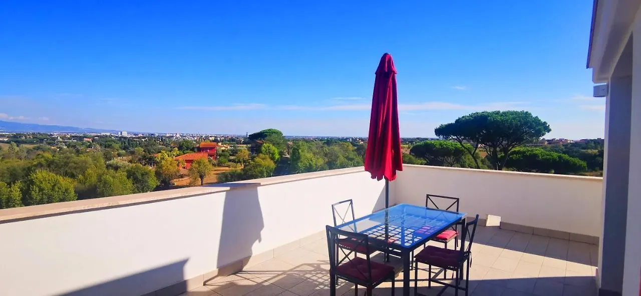 Cosy Penthouse Loft With Stunning View Apartment Rome